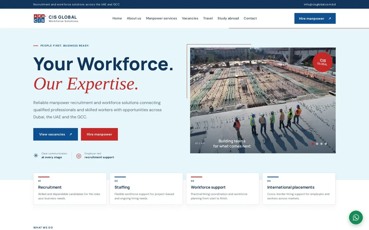 CIS Global website