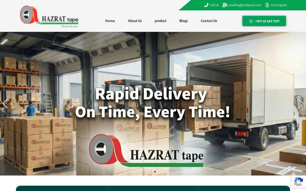 Hazrat Tape website