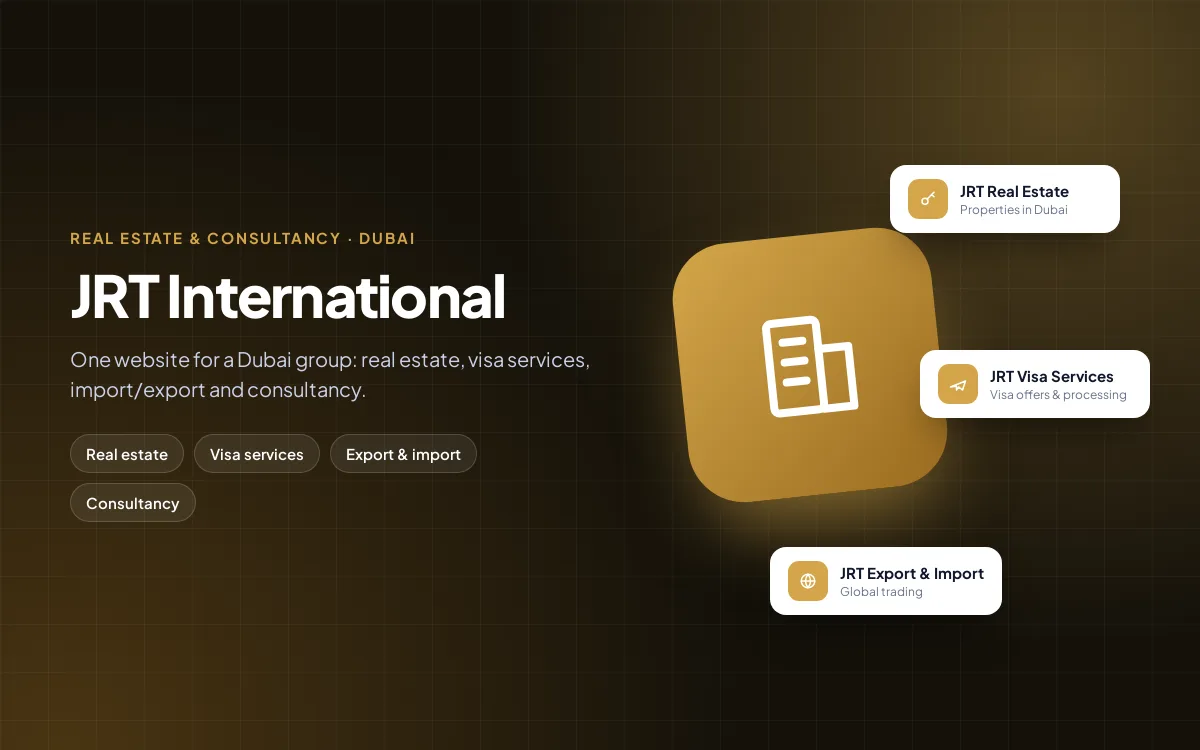 JRT International website